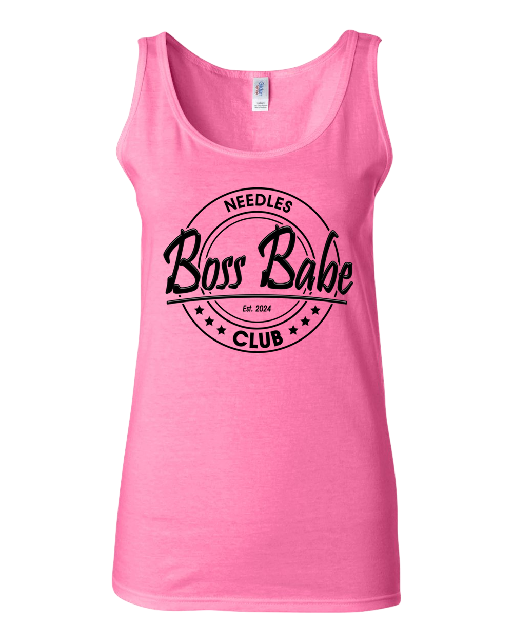 Boss Babe Club in Pink "Needles"