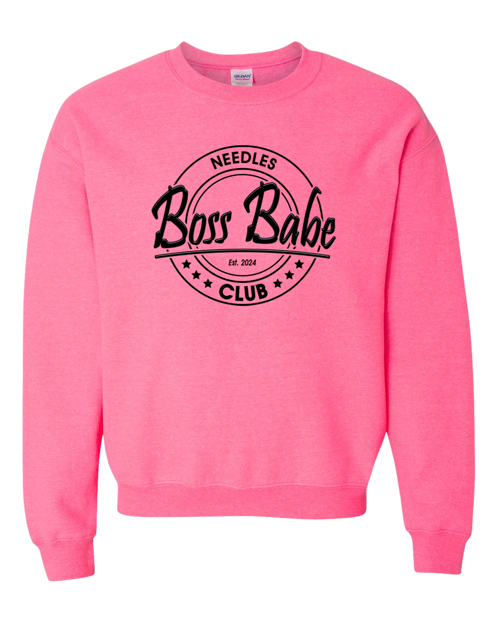 Boss Babe Club in Pink "Needles"