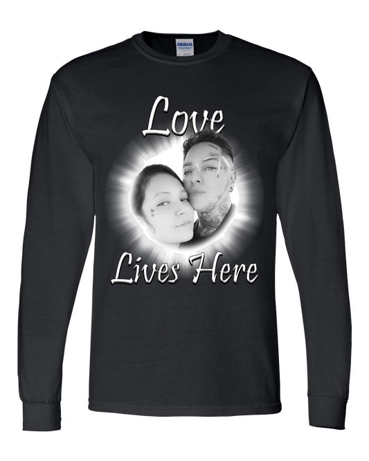 Custom Design "Love Lives Here"