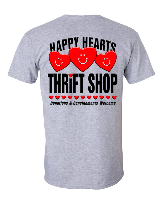 Custom Logo "Happy Hearts Thrift Shop"