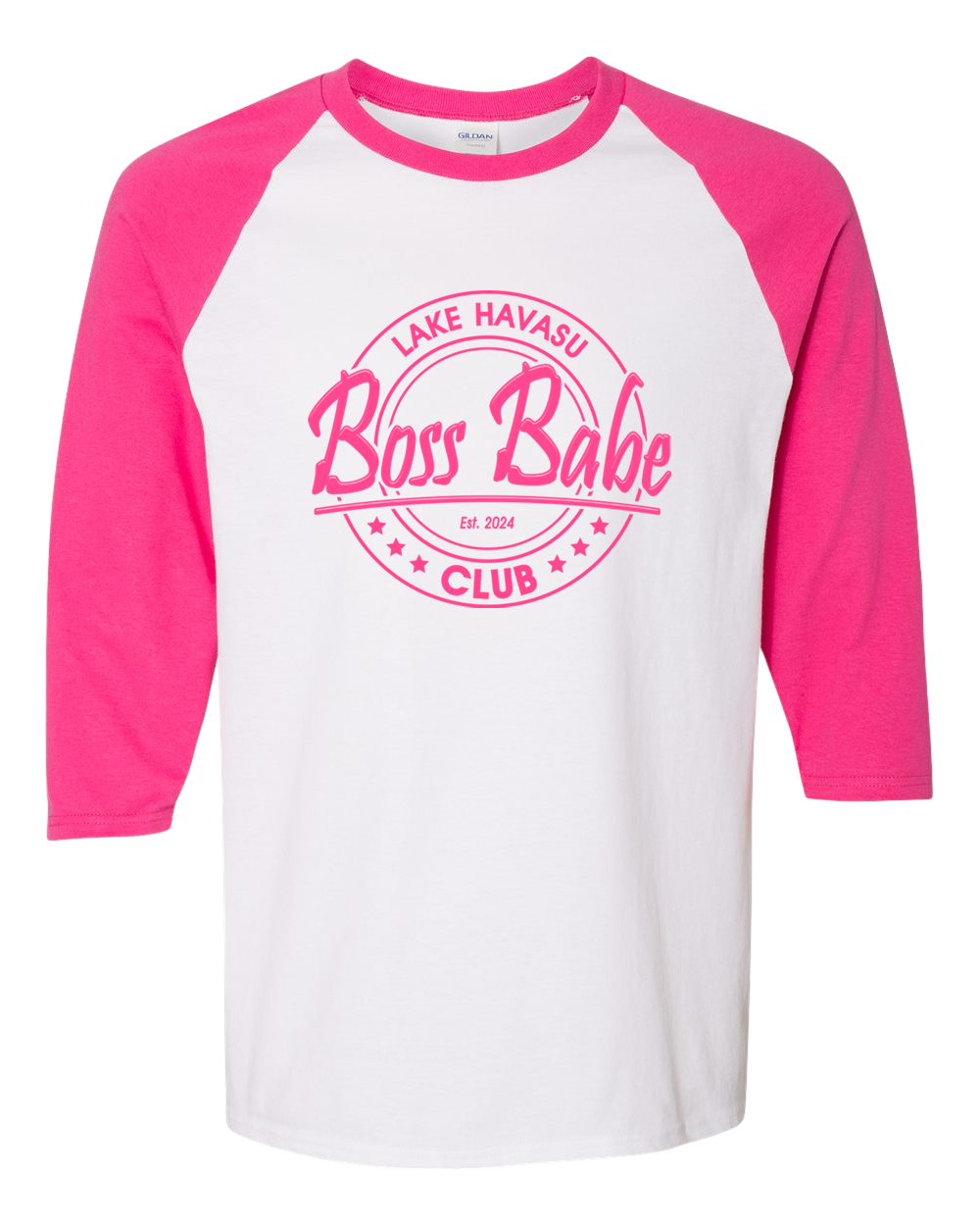 Boss Babe Club in 3/4 Sleeves "Lake Havasu"