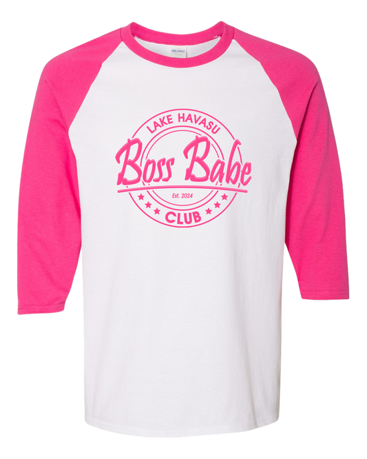 Boss Babe Club in 3/4 Sleeves "Lake Havasu"