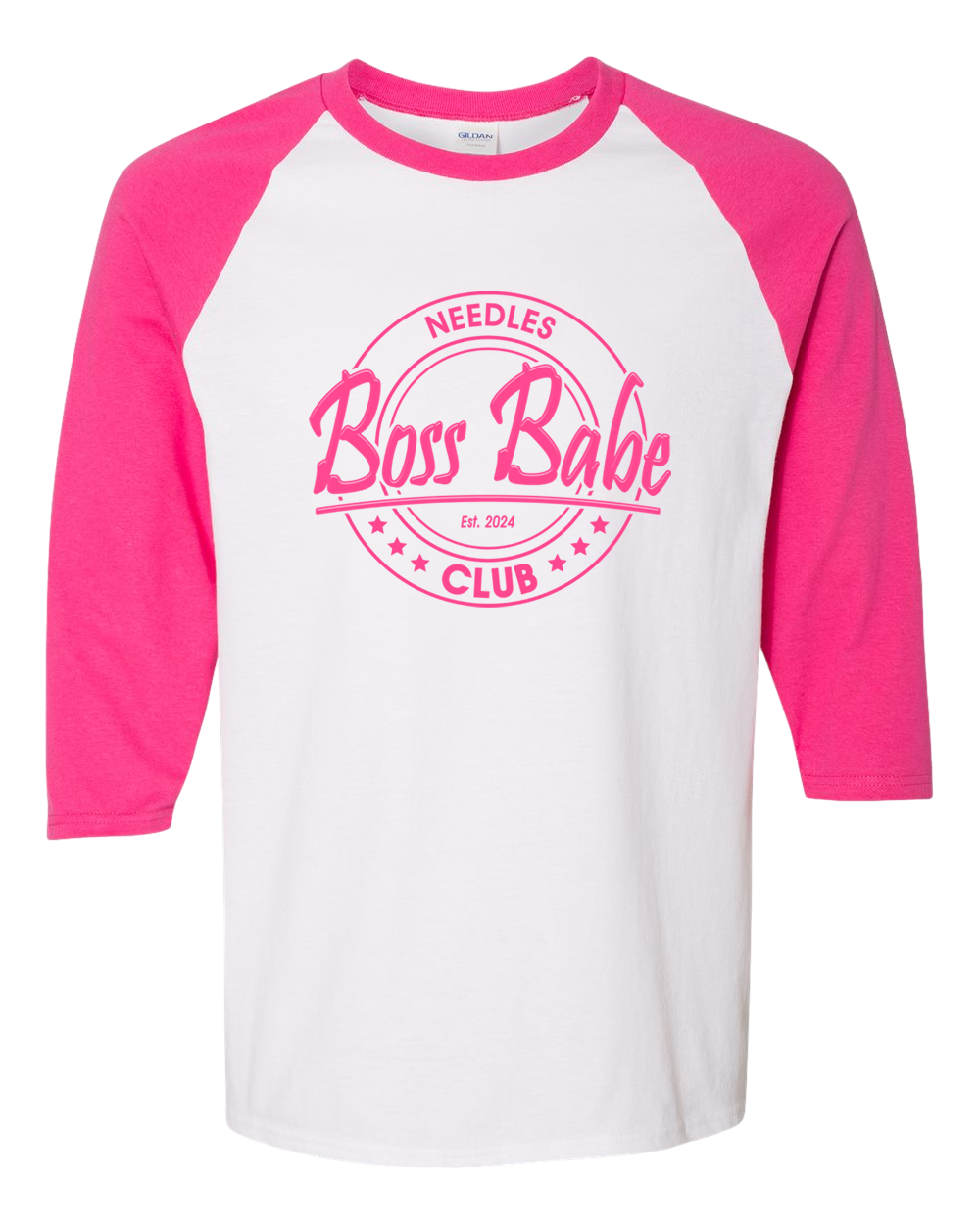 Boss Babe Club in 3/4 Sleeves "Needles"