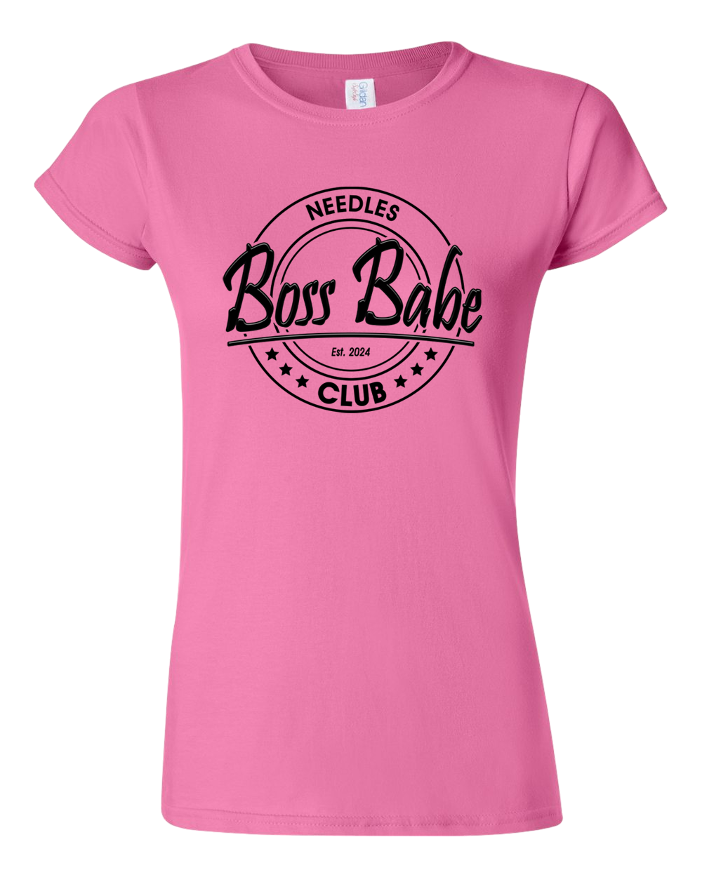 Boss Babe Club in Pink "Needles"