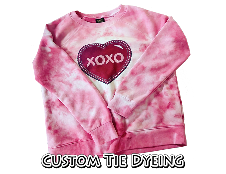 Add-On Service - Tie Dyeing